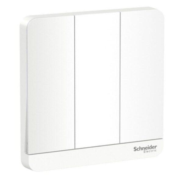 E8333L2LED_WE - AvatarOn, 3 switches, 16AX, 250V, 2 way, LED, White